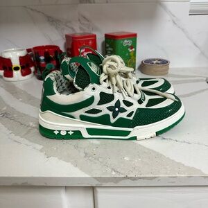 Louis Vuitton Skate Sneaker Green/white